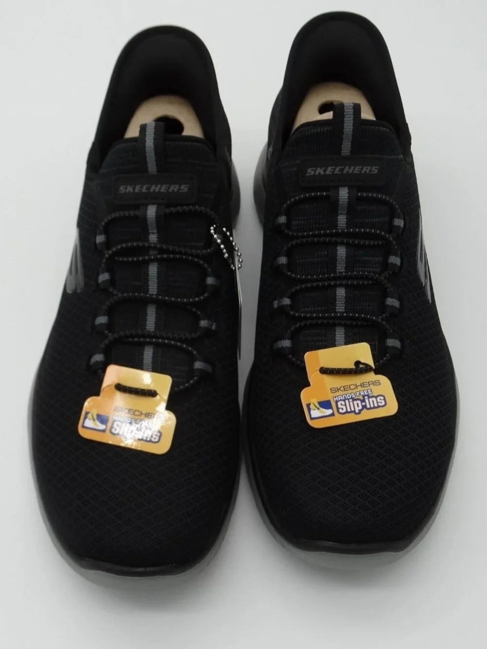 Men's Skechers Slip-ins Summits Sneakers High Range Slip On Comfort Black 10.5